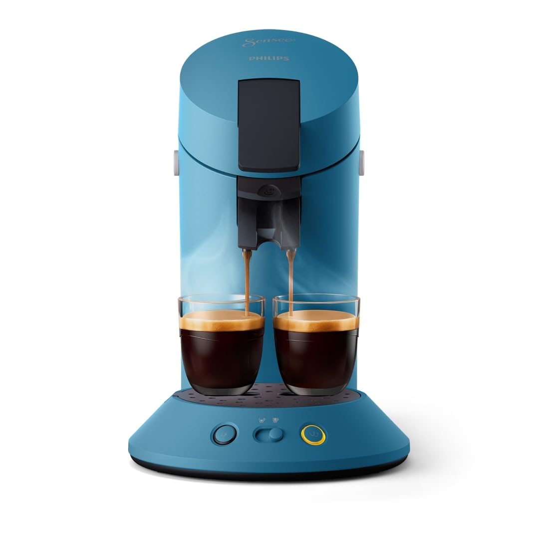 Philips Senseo Original Plus Machine à café à dosettes Bleu Paon CSA210/00