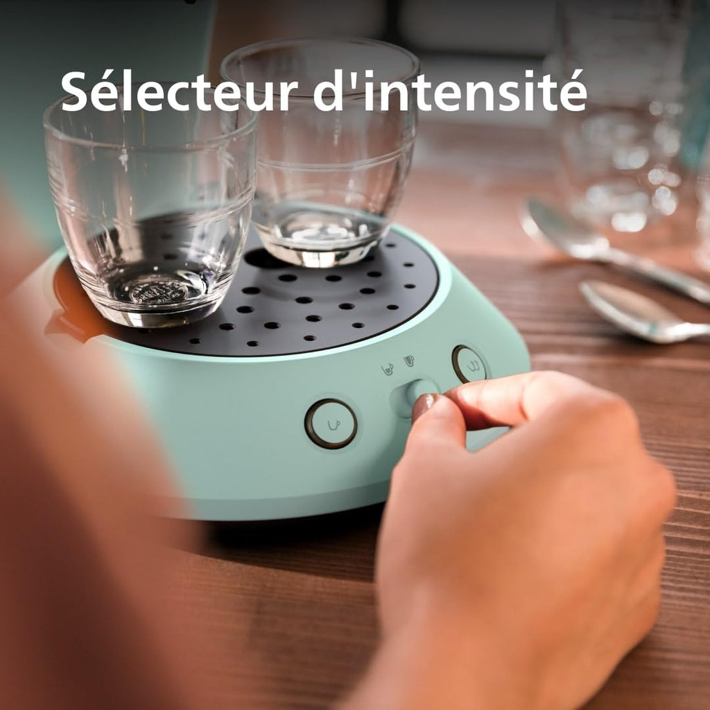 Philips Senseo Original Plus Machine à café à dosettes Vert Désert CSA210/80