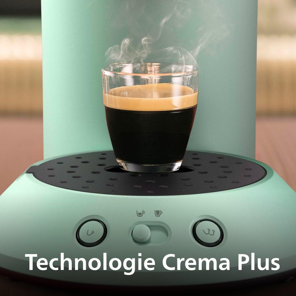 Philips Senseo Original Plus Machine à café à dosettes Vert Désert CSA210/80
