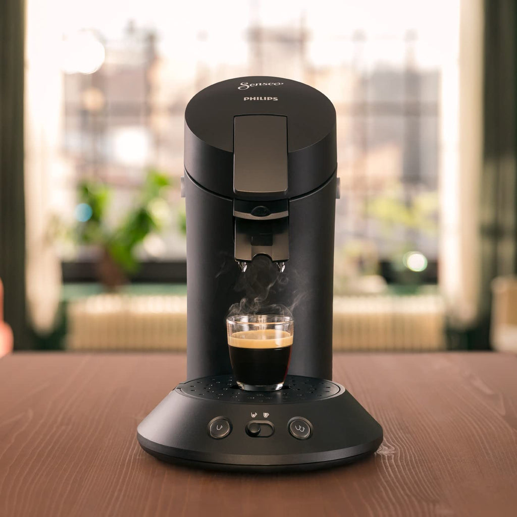 Philips Senseo Original Plus Machine à café à dosettes Noir Piano CSA210/22